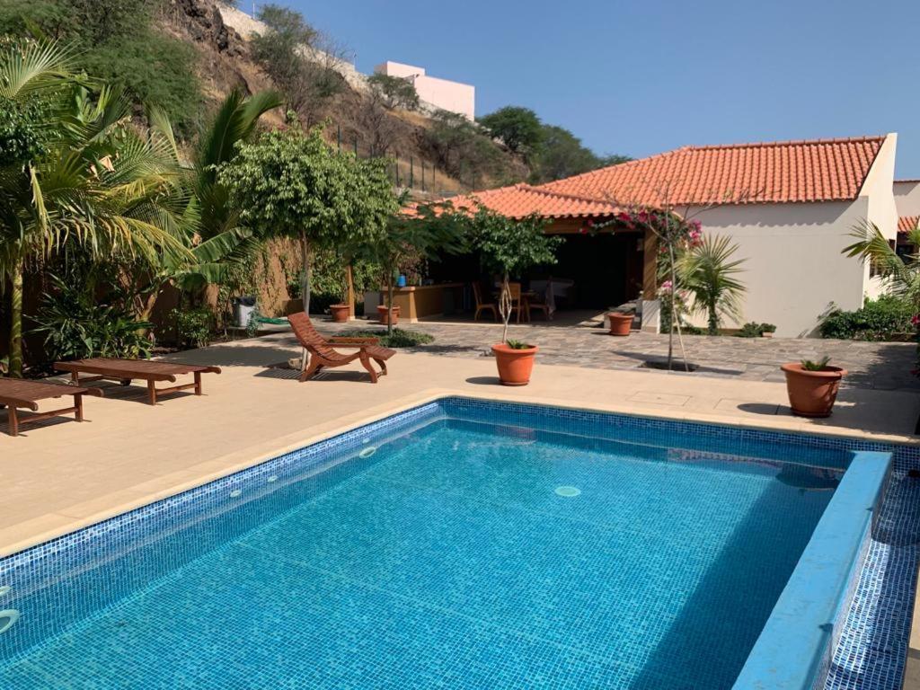 Casa Das Buganvilias Praia Exterior foto